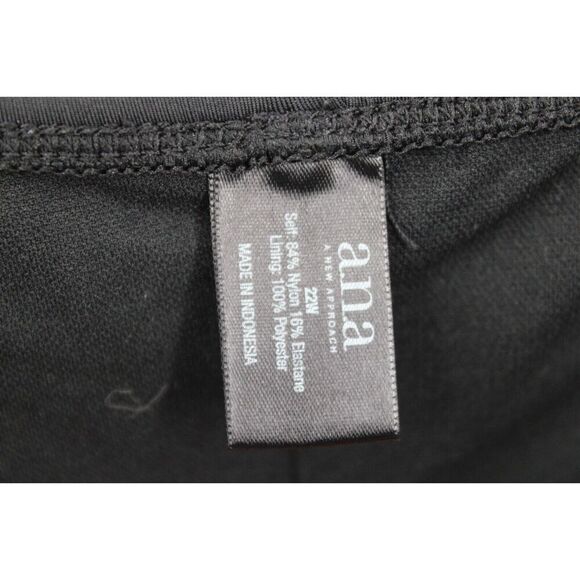 A.N.A. Swim Skirt Bottom Size 22W BLACK SLIMMING - Picture 6 of 6